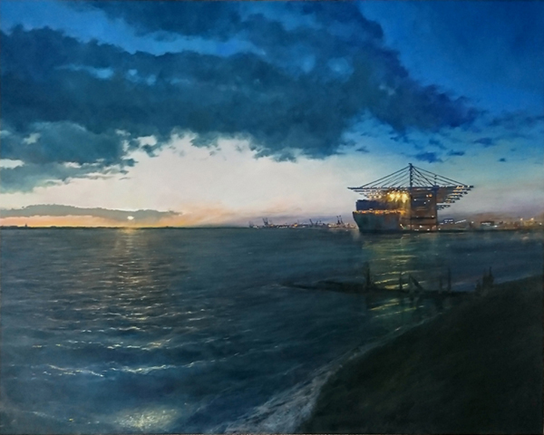 Ted Toms - Felixstowe Harbour